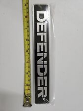 Autocollant badge capot avant pour Land Rover Defender 90 110 (NEUF)