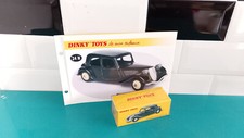 1506252 dinky toys atlas neuf 24 N citroën traction 11 BL