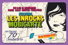 télécarte Mobicarte - PU82 - Inrocks horizontale - 06.2003 - 68186