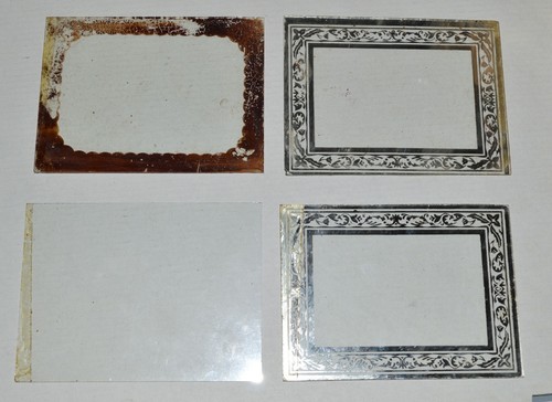 Lot sous verre anciens - de,