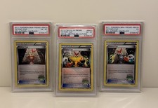 2011/2012 Victory Cup Japanese Pokemon Cards Set Of 3 - 1st 2nd 3rd Place PSA