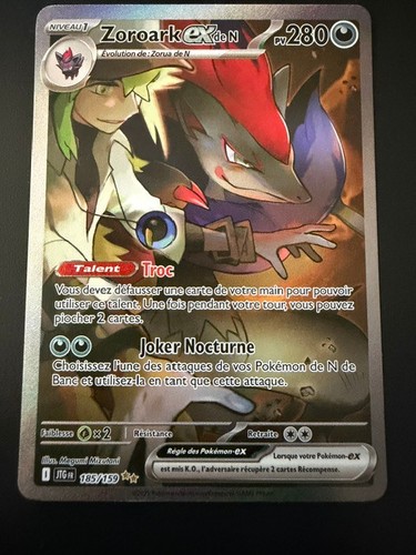 Carte pokémon zoroark ex de - -,
