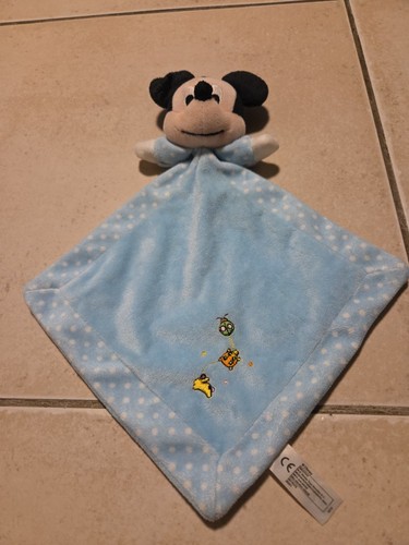 Doudou plat mickey coccinelle - mickey,
