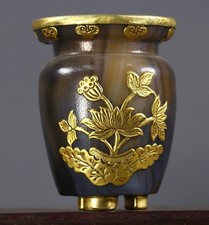 3,8 "cuivre doré incrustation