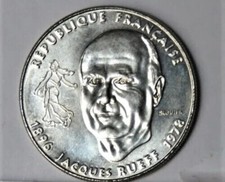 1 Franc Jacques Rueff 1996,Monnaie de rouleau SPL,Nickel,Gadoury : 481 UNC/fdc.