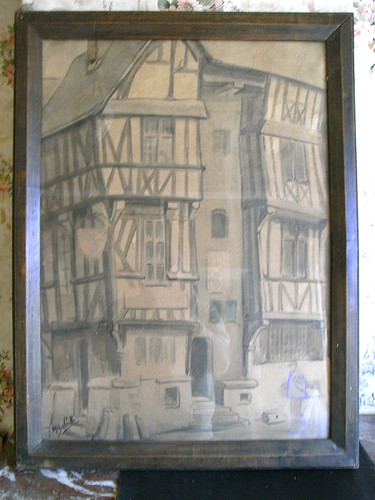 Ancienne aquarelle - 🇫🇷,