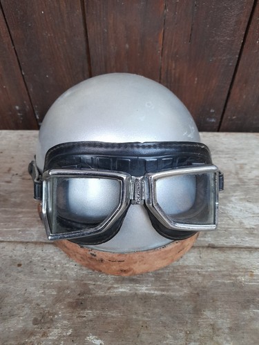 Casque moto bol lunettes - moto,