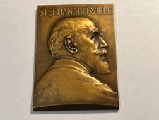 Médaille Stéphane Dervillé Exposition internationale Turin 1911(123-19/A14-55)