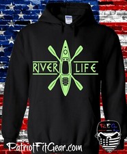 Hoodie,Kayaking,River Life,Yak