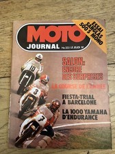 MOTO JOURNAL  333 SANGLAS 500 S ; LAVERDA 1200 ; YAMAHA 1000 ; Mallory Park 1977