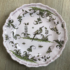 MOUSTIERS Assiette décor