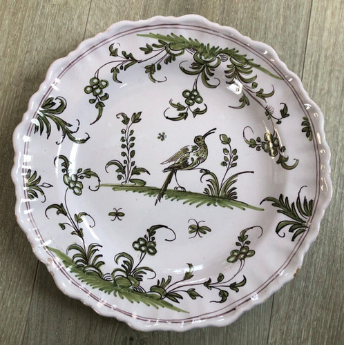 Moustiers assiette décor - moustiers,