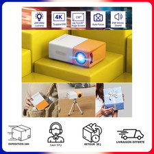 mini projecteur Vidéo 4k Cinéma Hdmi Portable 1080p Full HD Wifi NEUF