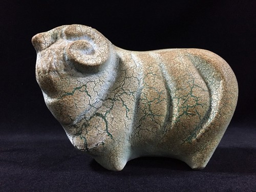 Figurine bélier poterie - bélier,