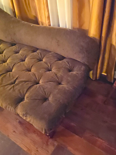 Tufted upholstered chaise - tufted,