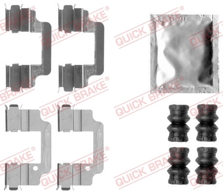 Kit accessoires plaquette - kit, d'accessoires,