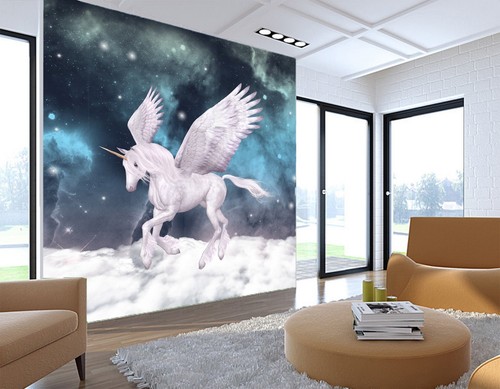Nuage licorne ciel - licorne, étoilé