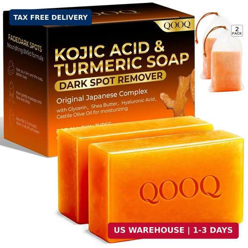 Qooq turmeric kojic - turmeric, soap