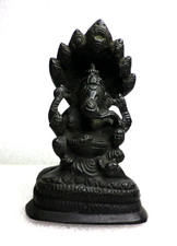 Bronze Statuette GANESH   ,H 12cm ,shiva ,boudda ,inde ,divinité ,sculpture