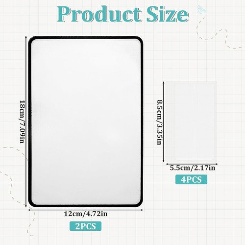 Pcs magnifying sheets - 6, 5x