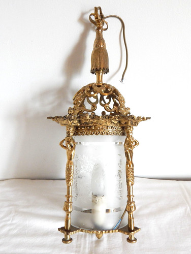 Ancienne lanterne suspension - lanterne,