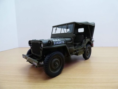 Jeep willys us army - jeep, 1/18