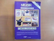 ANCIEN CATALOGUE  ARGUS - NEUDIN   CARTES POSTALES   - 1987  !