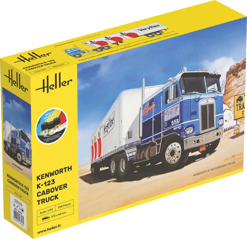 Heller camion kenworth 123 - camion,