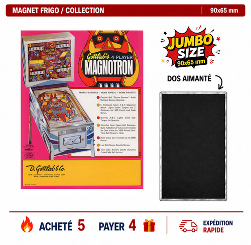 Magnet frigo magnotron - frigo, --