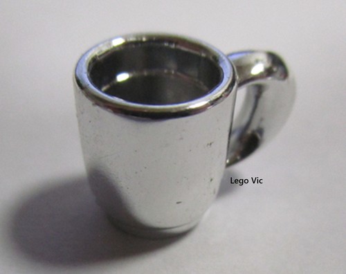 Lego 33054 cup chrome silver - cup,