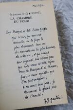 GAUTIER, Jean-Jacques La