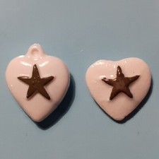 FEVES DEUX COEURS ETOILES
