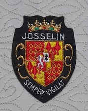 Ecusson brodé de Josselin