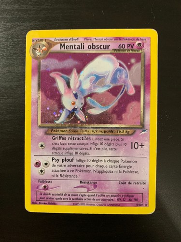Carte pokémon mentali - pokémon, :