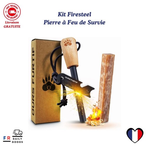 Kit firesteel pierre à - kit,