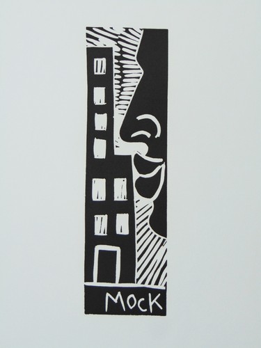 Richard mock linogravure sur - linogravure,