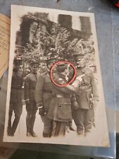 Photo General Francais Et Americain Kepi 1917 Sammy