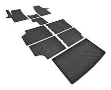 Tapis de Sol & Mat Convient pour VW T6 Trans-/Caravelle 2 Séance 2015-2019 L2+