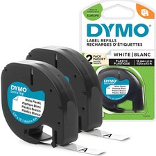LOT DE 2 - Recharge cassette DYMO letratag LT - NEUF - JAMAIS OUVERT -