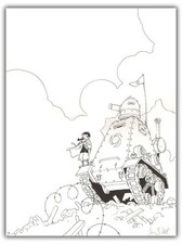 Affiche Serigraphie BD BUCHET