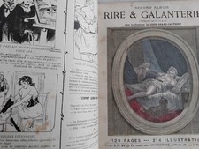 RIRE & GALANTERIE 1903 JOHN GRAND CARTERET GRAVURES EROTISME HUMOUR