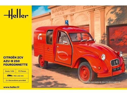 Heller citroen 2cv - heller,