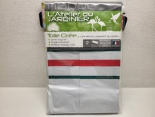 Nappe toile cirée rectangle 140 x 200 cm 6 couverts (72)