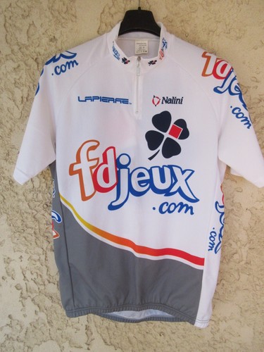 Maillot cycliste fdj com - maillot,