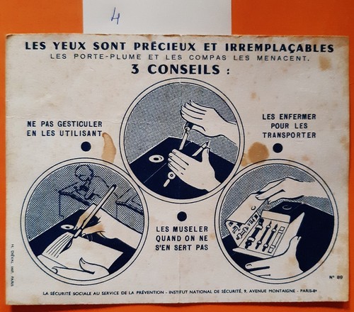 Buvard vintage années - 50/60,