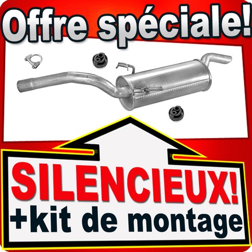 Silencieux arriere pour - arriere,