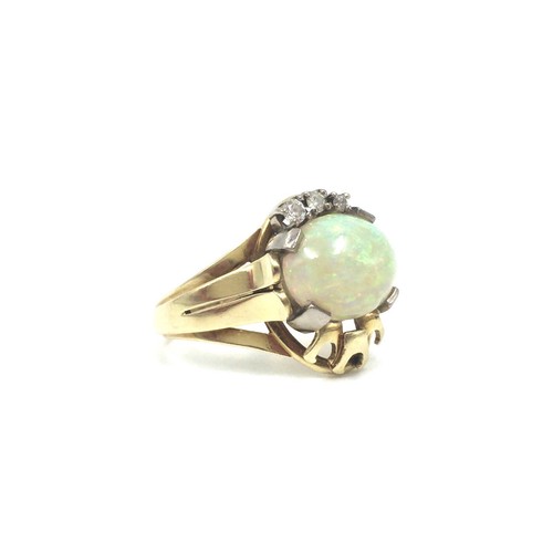 Bague 585 carats 3 66 - 14, 3,66