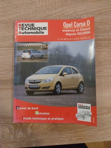 Revue technique opel - opel, corsa