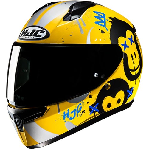 Casque moto xxs hjc - de,