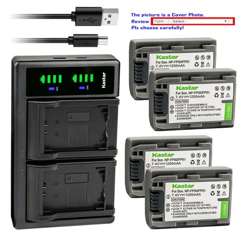 Kastar battery ltd2 usb - kastar,